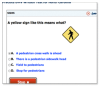 cheat dmv written test